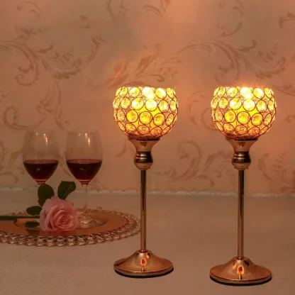 Creative Round Tall Candle Holder - Image 11