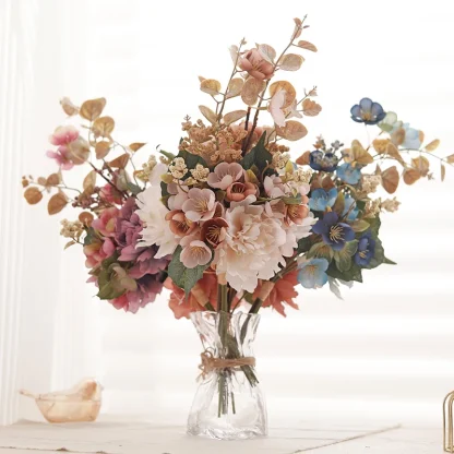 Rustic Artificial Flower Bouquet for Centerpieces - Image 2