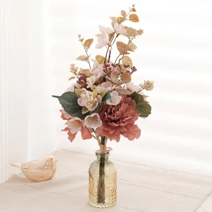 Rustic Artificial Flower Bouquet for Centerpieces - Image 3