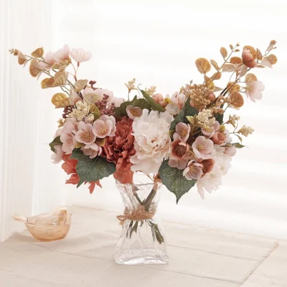 Rustic Artificial Flower Bouquet for Centerpieces - Image 4