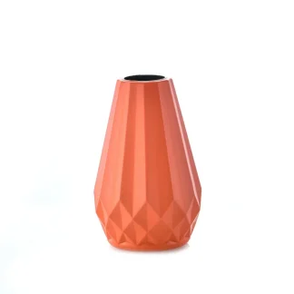 Geometric Carving Modern Flower Vase