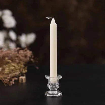 Transparent Vintage-style Candle Holder - Image 5